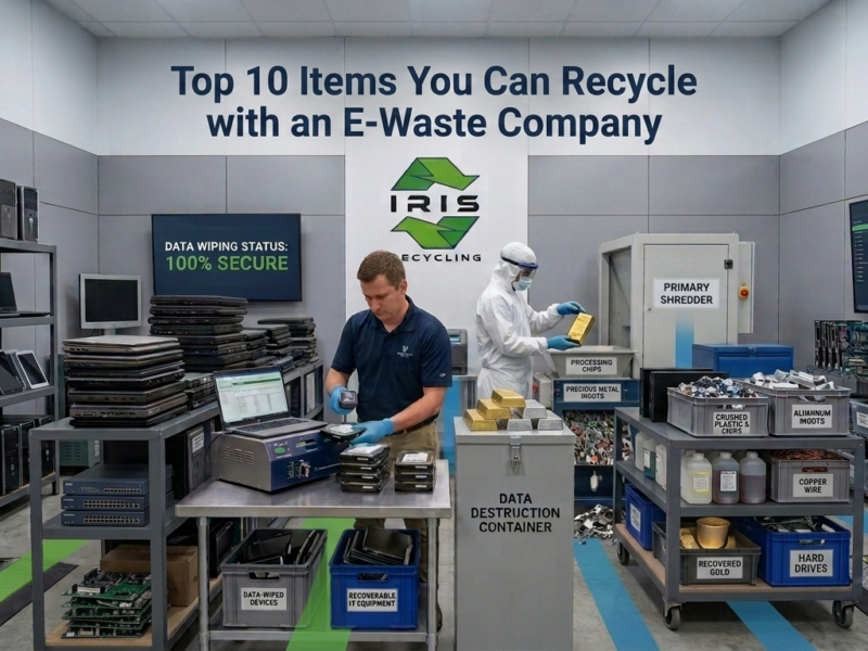 Top 8 Items You Can Recycle with an E-Waste Company