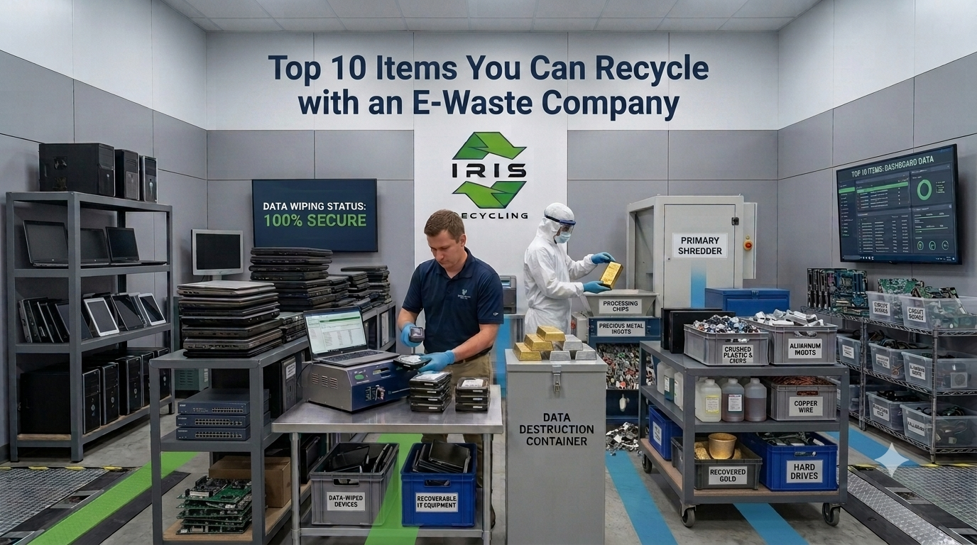 Top 8 Items You Can Recycle with an E-Waste Company
