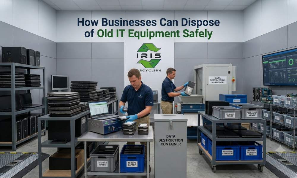 How Businesses Can Dispose of Old IT Equipment Safely
