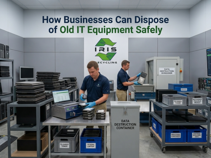 How Businesses Can Dispose of Old IT Equipment Safely