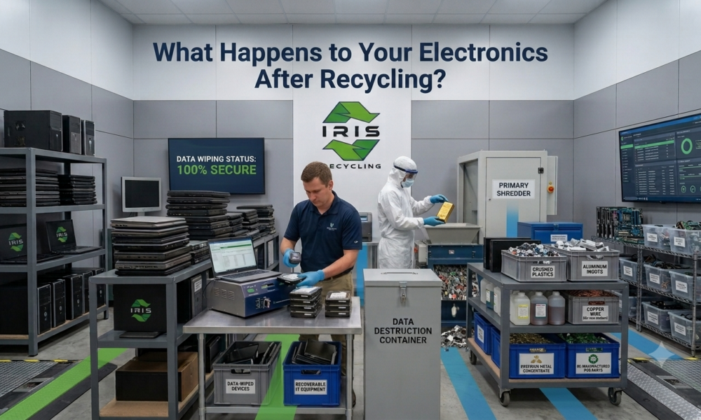electronic recycling process