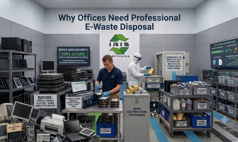 Why Offices Need Professional E-Waste Disposal