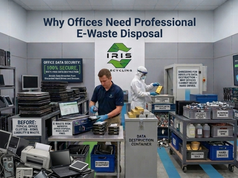 Why Offices Need Professional E-Waste Disposal