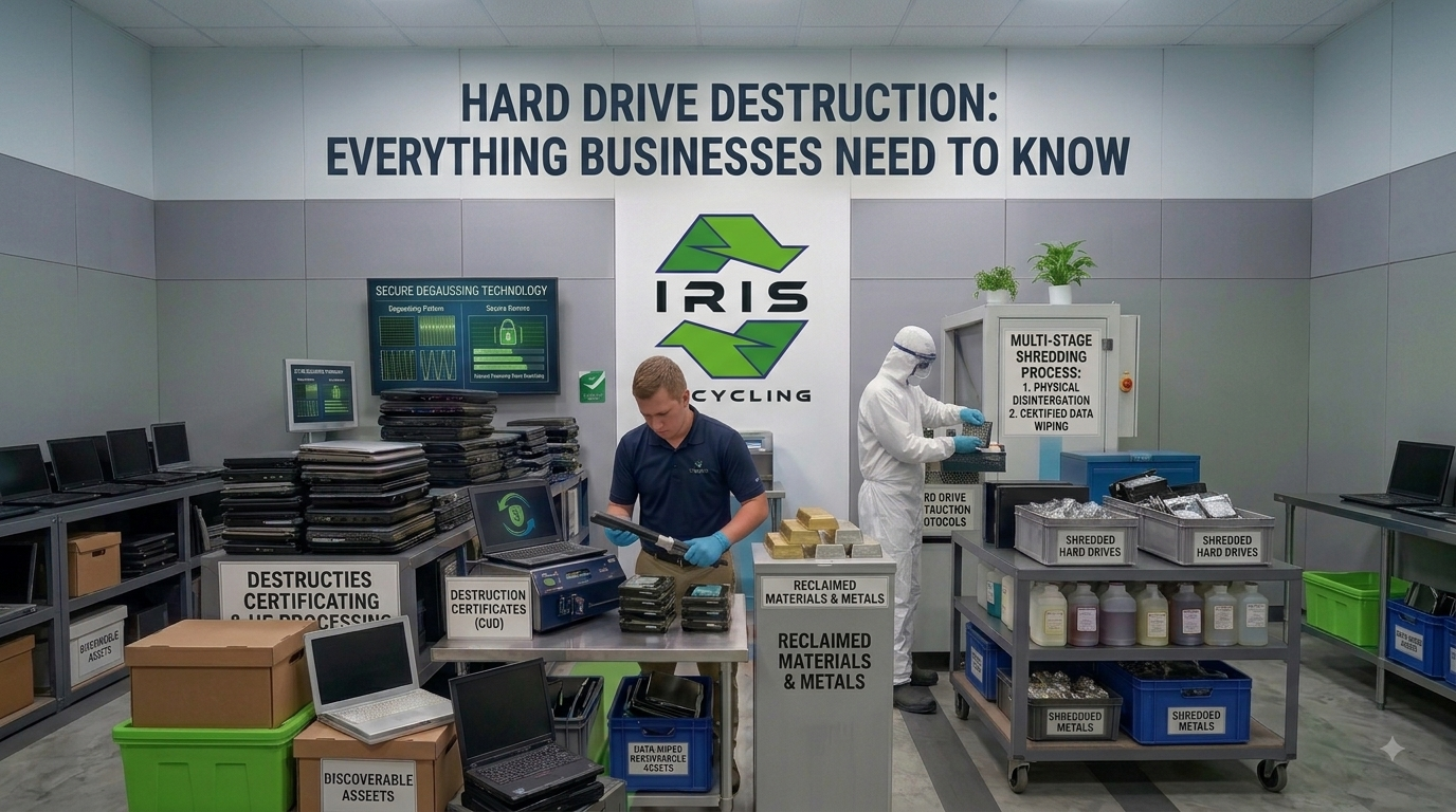 Hard Drive Destruction: Everything Businesses Need to Know
