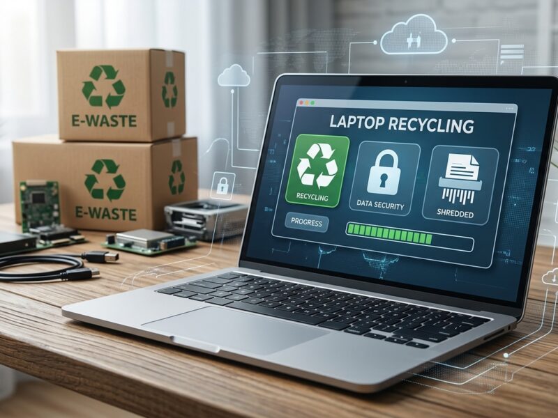 Laptop Recycling and Data Security: What Every Business Should Know