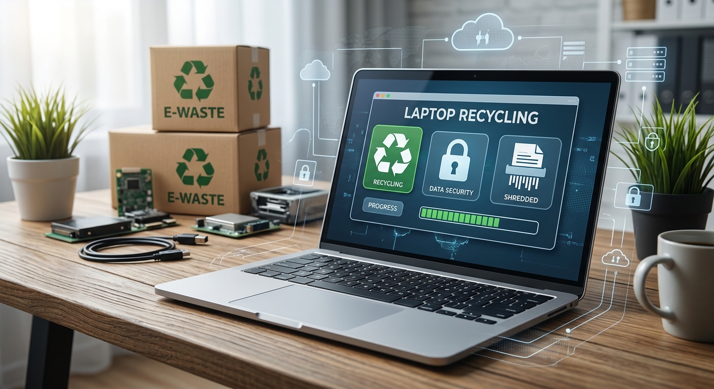 Laptop Recycling and Data Security: What Every Business Should Know