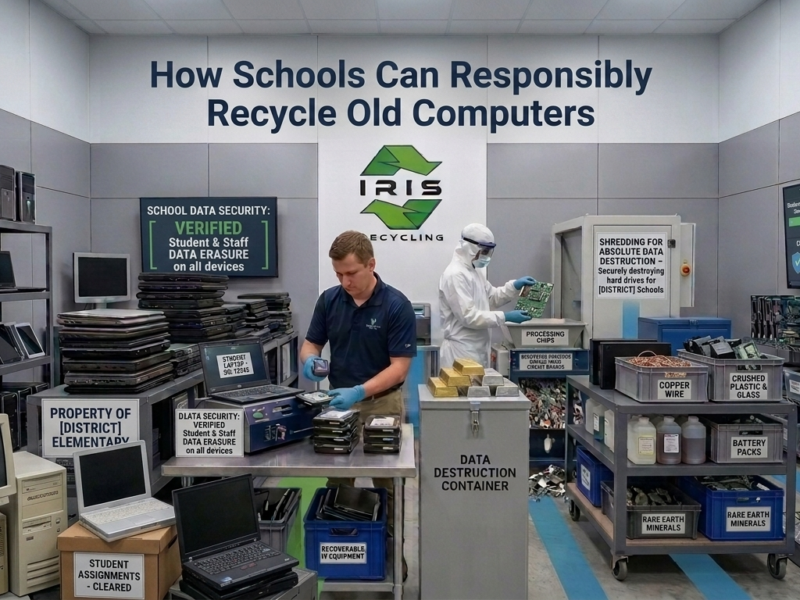 How Schools Can Responsibly Recycle Old Computers