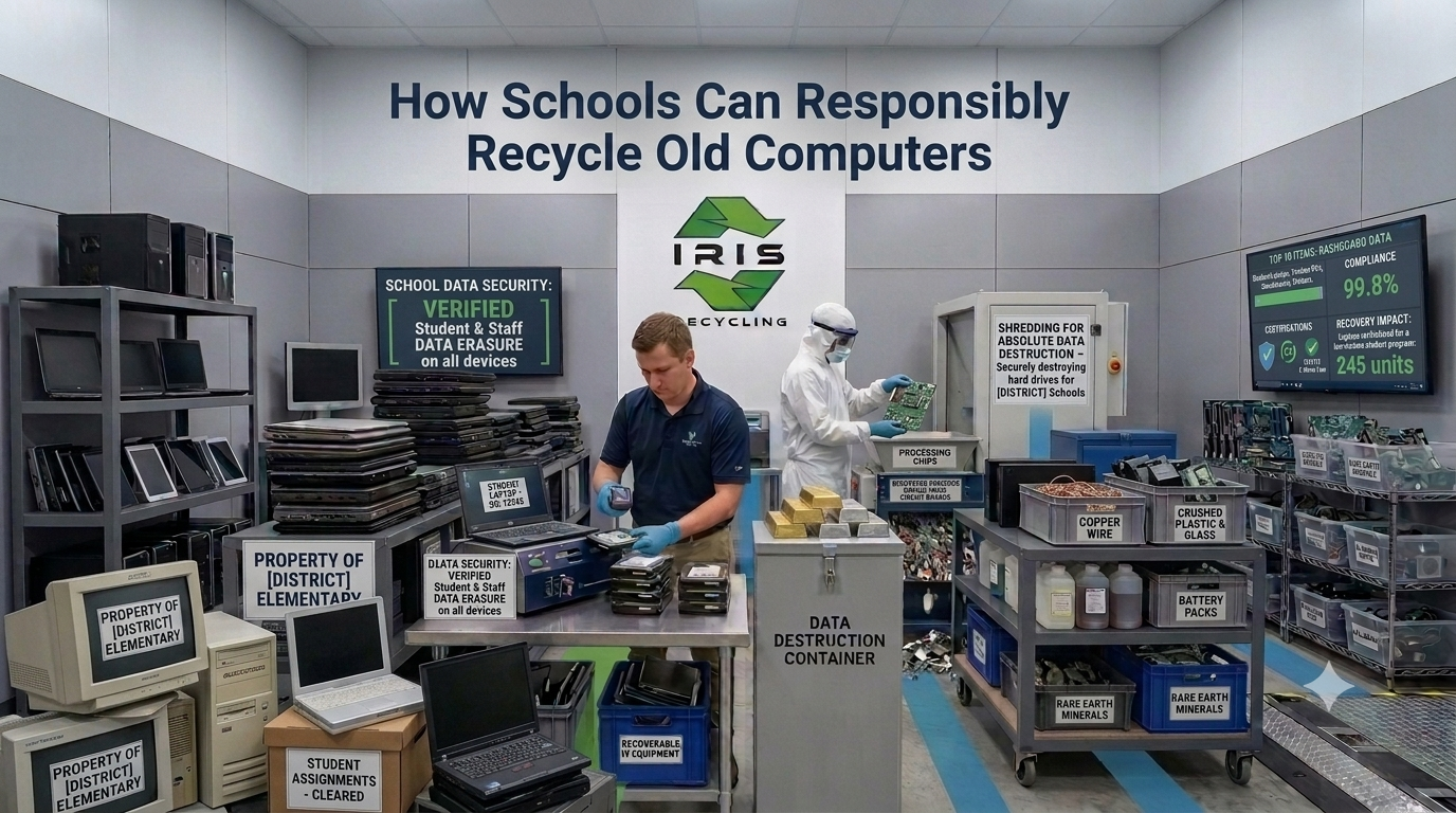 How Schools Can Responsibly Recycle Old Computers