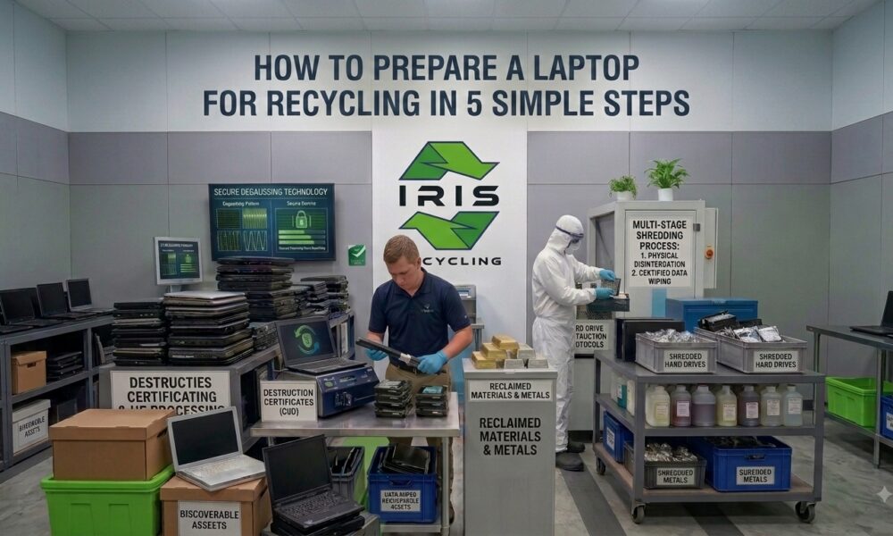How to Prepare a Laptop for Recycling in 5 Simple Steps