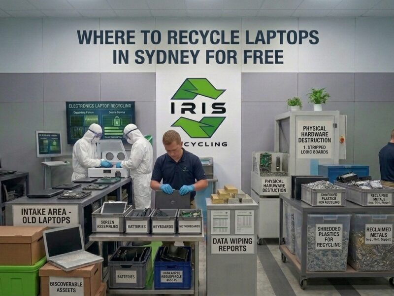 Where to Recycle Laptops in Sydney for Free