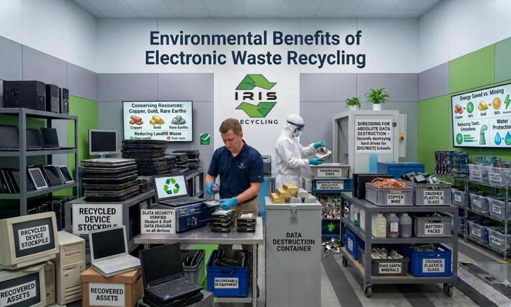Environmental Benefits of Electronic Waste Recycling