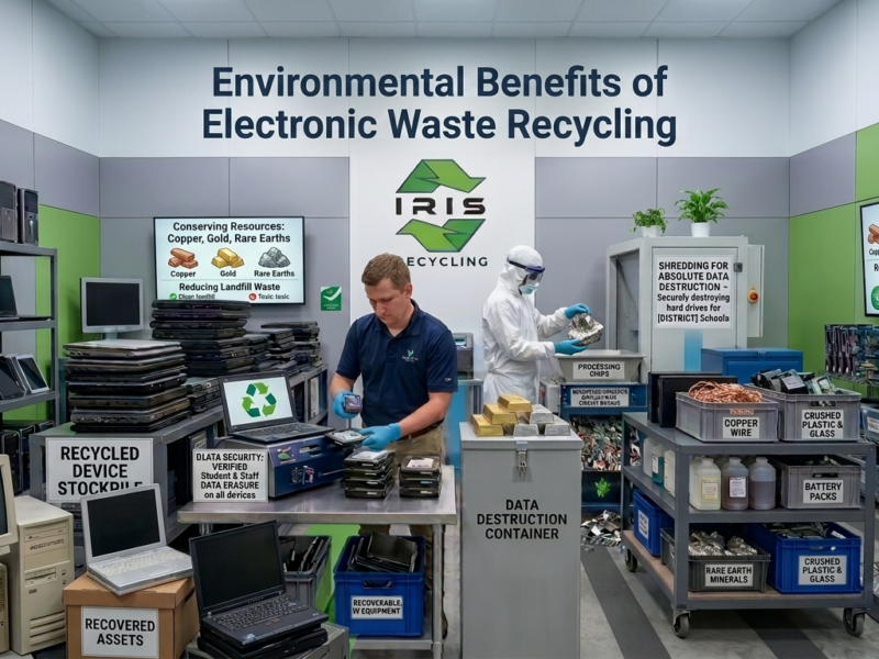 Environmental Benefits of Electronic Waste Recycling