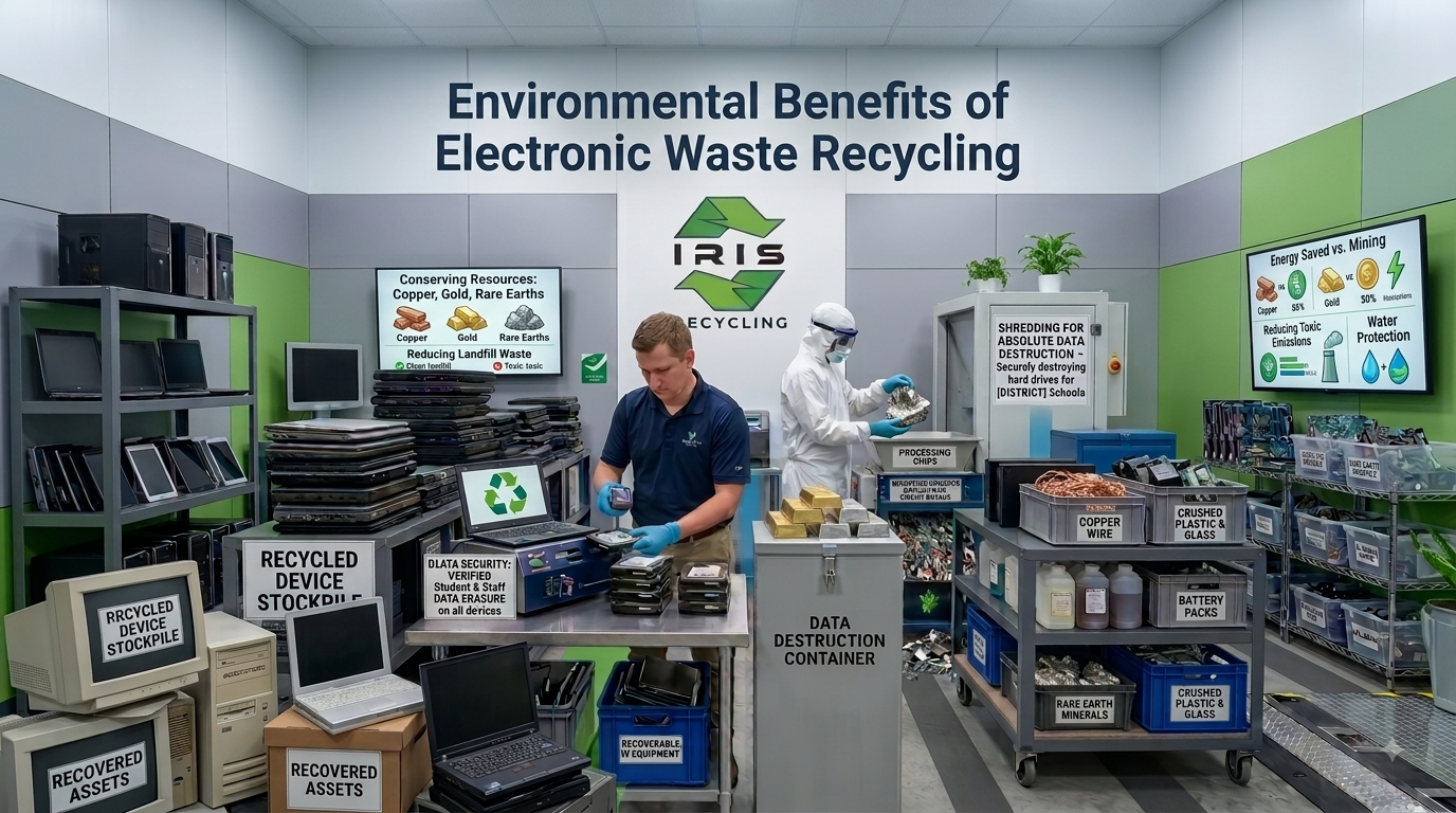 Environmental Benefits of Electronic Waste Recycling