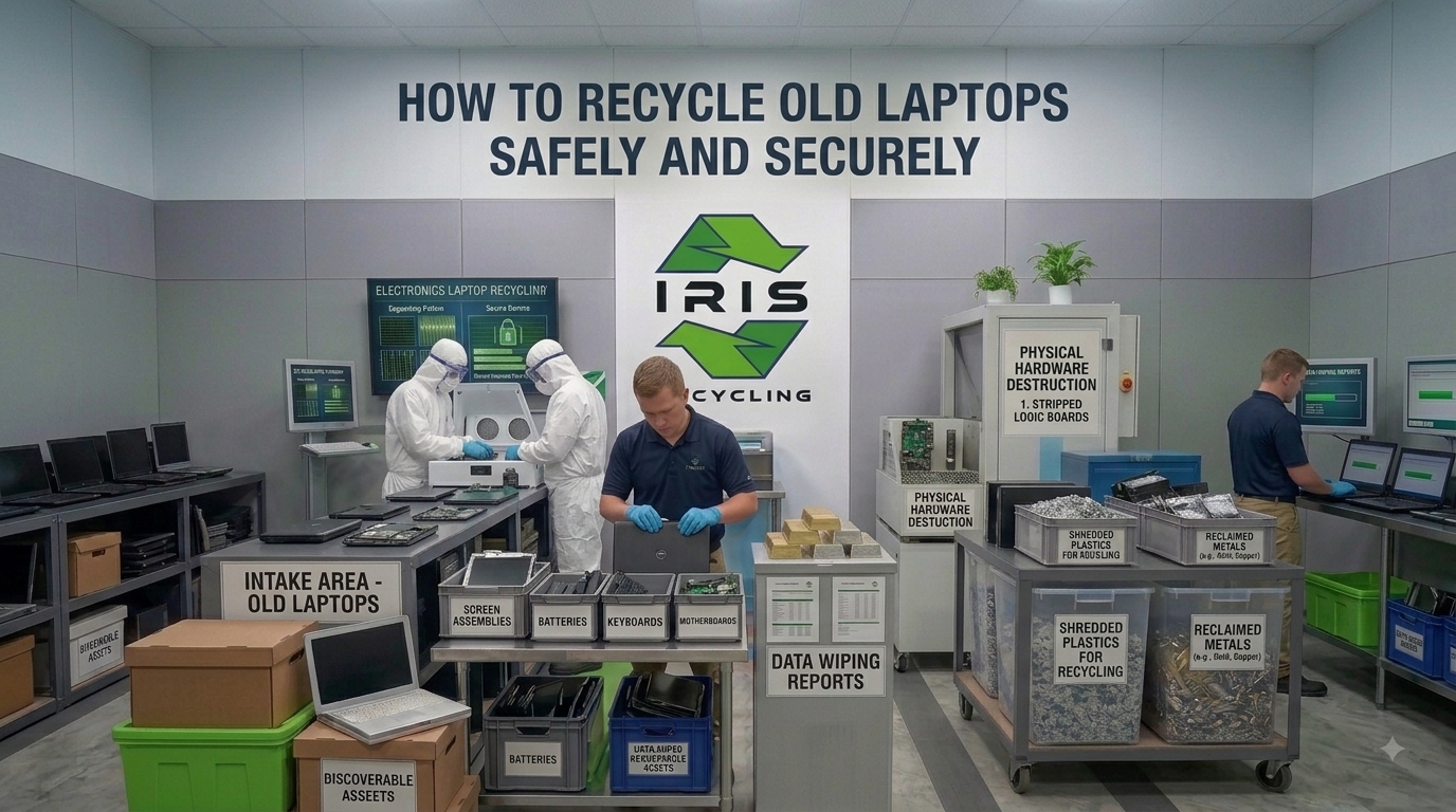 How to Recycle Old Laptops Safely and Securely