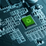 image of a intel core of a laptop recycling at the Iris Recycling Centre in sydney POS Systems Recycling